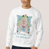 カエルTシャツ スウェットシャツ (正面)