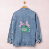 カエルTシャツ デニムジャケット (ハンガー)