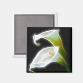 カエレガントラユリの花モダン8 マグネット (正面/裏面)