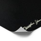 カエレガントラユリの花15 ポスター (角)