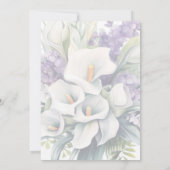 カエレガントラリリーフローラお祝い 招待状 (裏面)