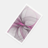 カオエレガントスモダン抽象芸術ピンクフラクタルアート (コーナー)