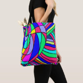 カオカラフルス トートバッグ (クローズアップ)