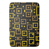 カオカラフルス：ランダムな色のスプラッシュ バスマット (正面縦)