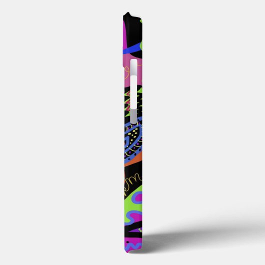 カオカラフルスiPhoneケース Case-Mate iPhoneケース (裏面 / 左)