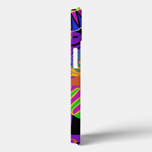 カオカラフルスiPhoneケース Case-Mate iPhoneケース (裏面 / 右)