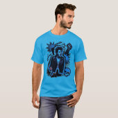 カオスからの自由 Tシャツ パンク反乱 グラフィック (正面フル)