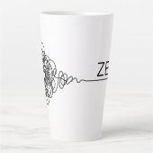 カオスからゼンへぐるっとラッピング カフェラテマグ (正面)