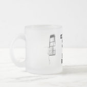 カオスから力へ フロストグラスマグカップ (左)