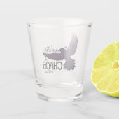 カオスなクロのタペストリー ショットグラス (裏面)