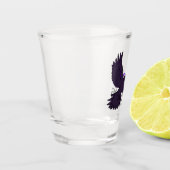 カオスなクロのタペストリー ショットグラス (左)