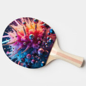 カオスな爆発 卓球ラケット (横)