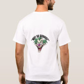 カオスには顔がある Tシャツ (裏面)