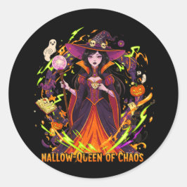 カオスのハロウクイーン ラウンドシール