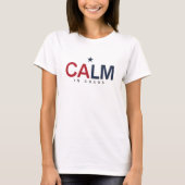カオスの中の静けさ Tシャツ (正面)