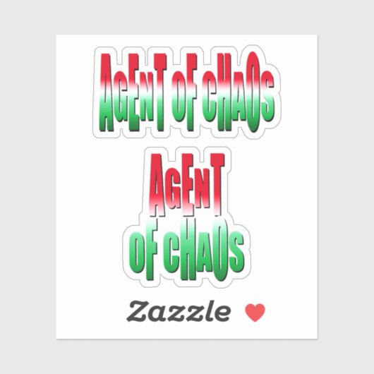 カオスの代理人 シール (シート)