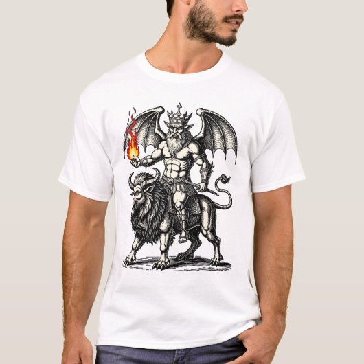 カオスの使者アスモデウス Tシャツ (正面)