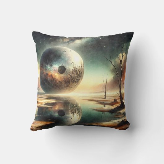 カオスの反射 クッション (裏面)