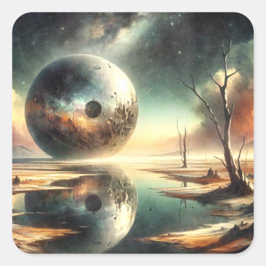 カオスの反射 スクエアシール (正面)