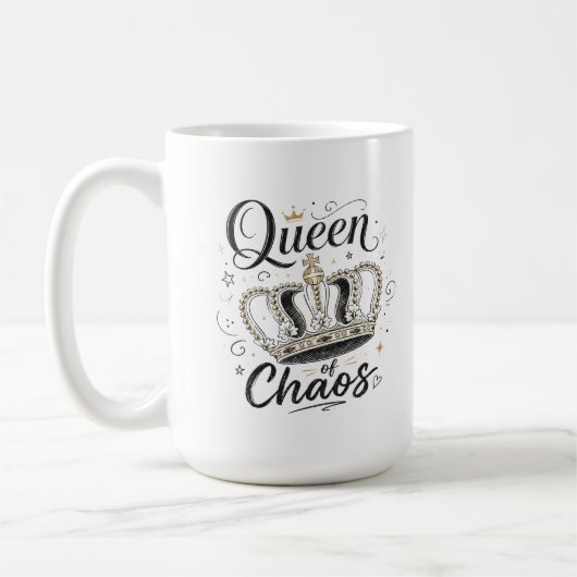 カオスの女王 コーヒーマグカップ (左)