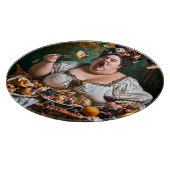 「カオスの宴会」超現実的な作品カラフル展 カッティングボード (角)