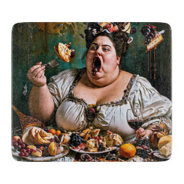 「カオスの宴会」超現実的な作品カラフル展 カッティングボード