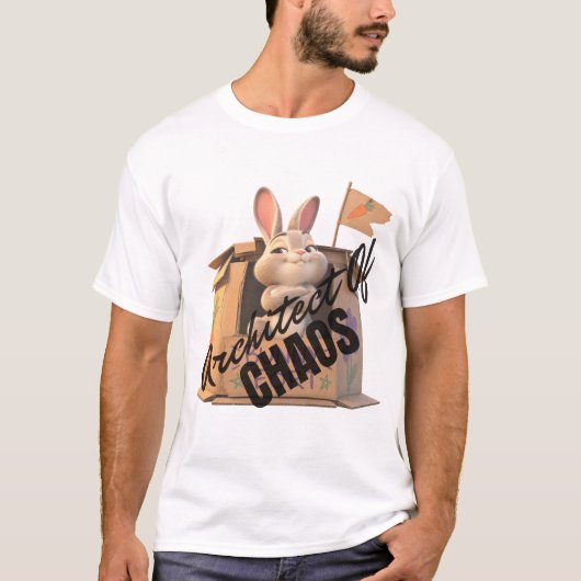 カオスの建築家 Tシャツ (正面)