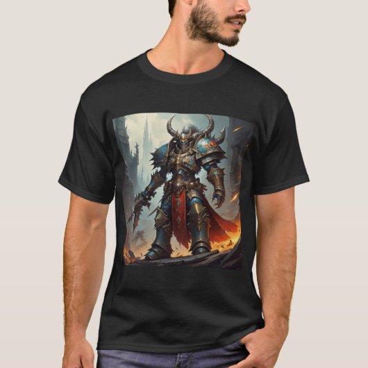カオスの戦士 Tシャツ (正面)