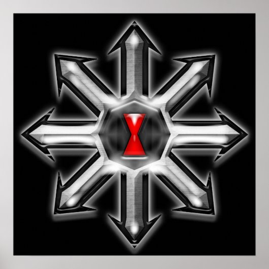 カオスの矢印 – 黒い未亡人 ポスター (正面)