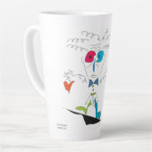 カオスの端に生きるマックス カフェラテマグ (左アングル)