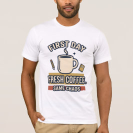カオスはそのまま、新学期スタートTシャツ Tシャツ