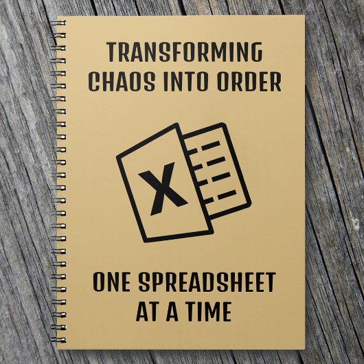 カオスを秩序に変換するおもしろい引用文 ノートブック