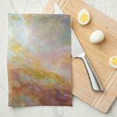 カオスアットオリオンスピッツァーハート複合ハッブル キッチンタオル (四つ折り)