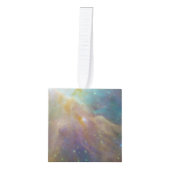 カオスアットオリオンスピッツァーハート複合ハッブル キューブオーナメント (正面)