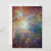 カオスアットオリオンスピッツァーハート複合ハッブル シーズンカード (正面)