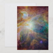 カオスアットオリオンスピッツァーハート複合ハッブル シーズンカード (正面/裏面)