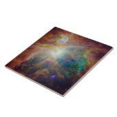 カオスアットオリオンスピッツァーハート複合ハッブル タイル (側面)