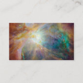 カオスアットオリオンスピッツァーハート複合ハッブル 名刺 (正面)