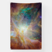 カオスアットオリオンスピッツァーハート複合ハッブル 横断幕 (縦)