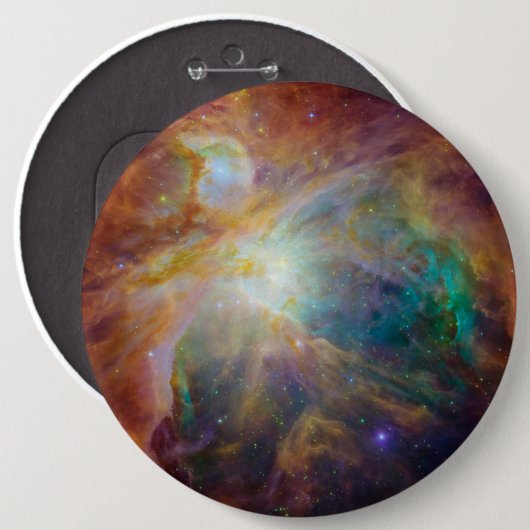 カオスアットオリオンスピッツァーハート複合ハッブル 缶バッジ (正面&裏面)