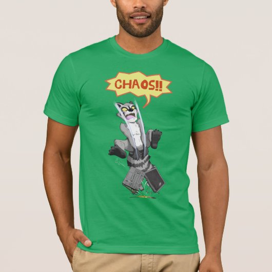 カオスアライグマ Tシャツ (正面)