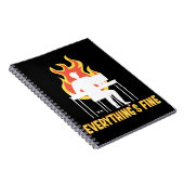 カオスオフィスマネージャーおもしろいオフィスクルー ノートブック (右側)