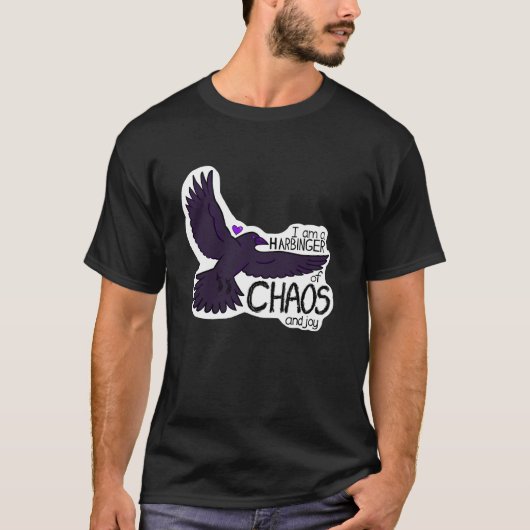 カオスカラス タペストリー Tシャツ (正面)