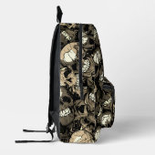 カオスカラフルスカル プリントバックパック (左)