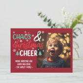 カオスクリスマス応援 おもしろい シーズンカード (スタンド正面)