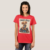 カオスクルーはっきりした:反抗者 Tシャツ (正面フル)