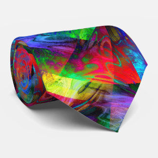 カオスクールモダン抽象芸術 ネクタイ