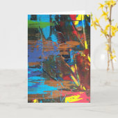 カオスグリーティングカード カード (黄色い花)