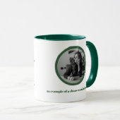 カオスコーディネおもしろいータ定義オフィス共同ワーカー マグカップ (正面右)