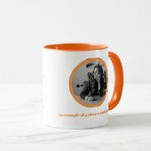 カオスコーディネおもしろいータ定義オフィス共同ワーカー マグカップ (正面右)